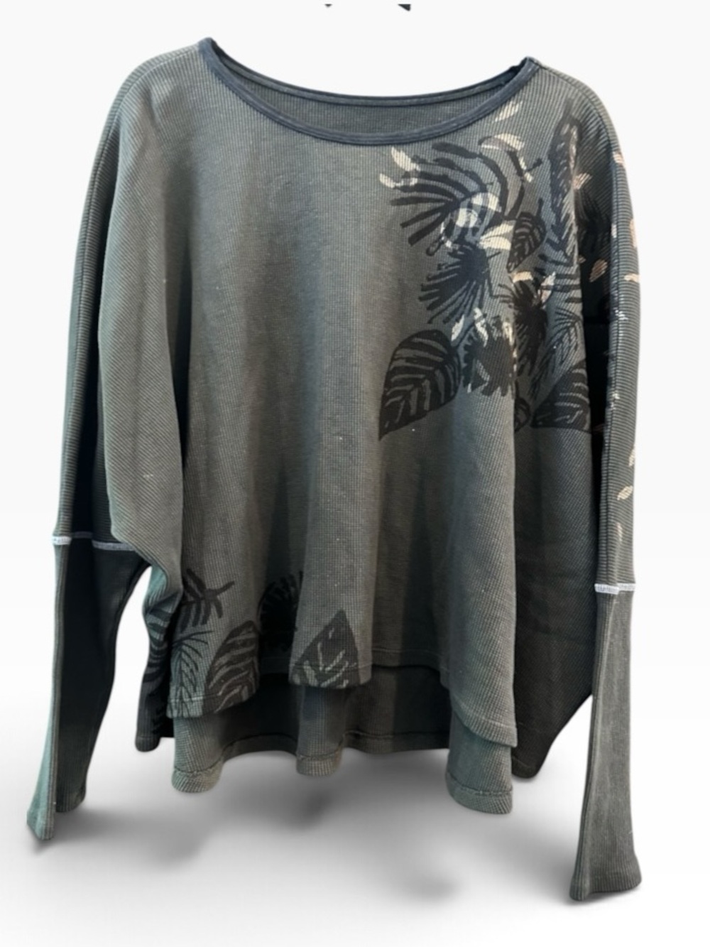 New with Tags Blue Fish Mineral Washed 100% Cotton Top